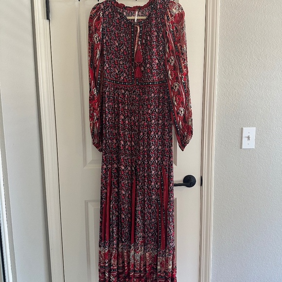 Free People Boho Floral  Happy Feelings Maxi Dress XS - Picture 11 of 17